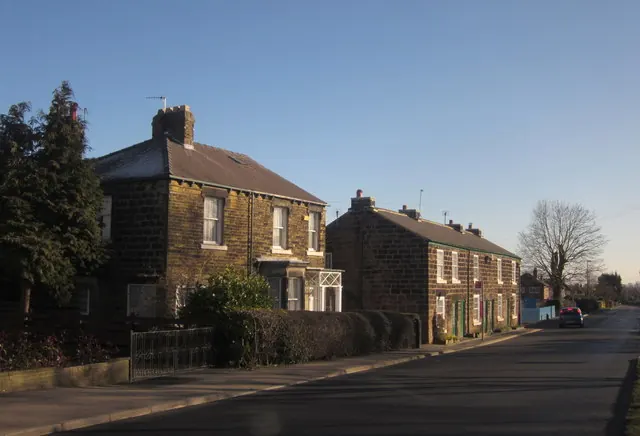 Stone houses on Bilton Lane, Bilton, Harrogate